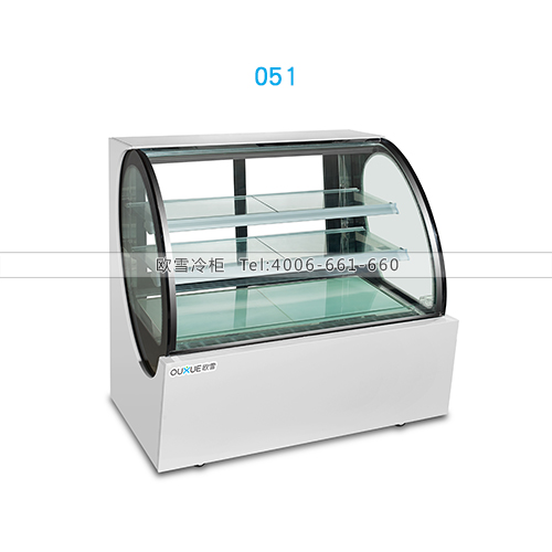 051鹅蛋型蛋糕柜(后开门)