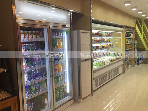 A222湖北省武汉市洪山区尚城便利店饮料展示柜