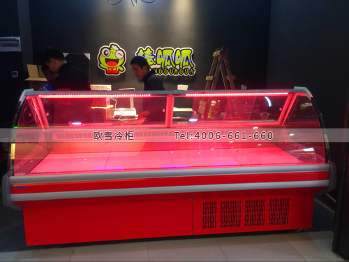 B871湖北省武汉市棒呱呱熟食冷藏展示柜