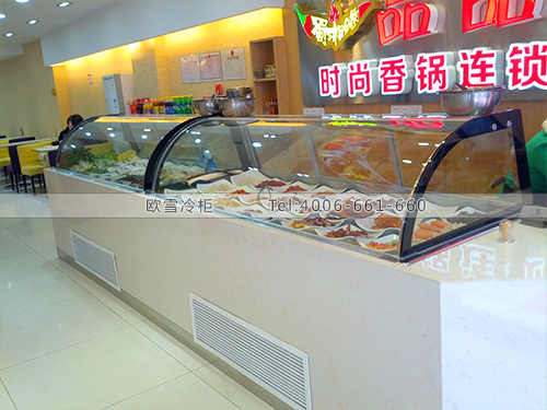E046湖南长沙品品香锅饭店保鲜柜