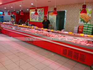 B610北京市大兴区亿发购物中心鲜肉柜