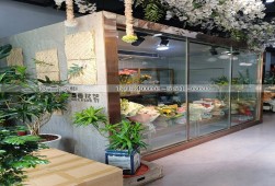 玻璃冷库-广州花店小型保鲜冷库安装