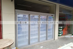 冷藏柜-广西贵港四开门便利店饮料柜选购
